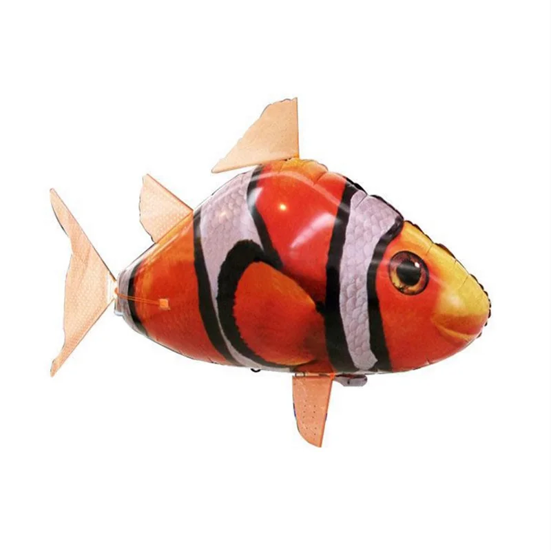 Air Swimming Fish Infrared Remote Control Shark Toys RC Air Balloons inflatable RC flying Air Plane Kids Toys enlarge
