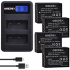 Зарядное устройство с двумя ЖК-дисплеями, 4 шт.