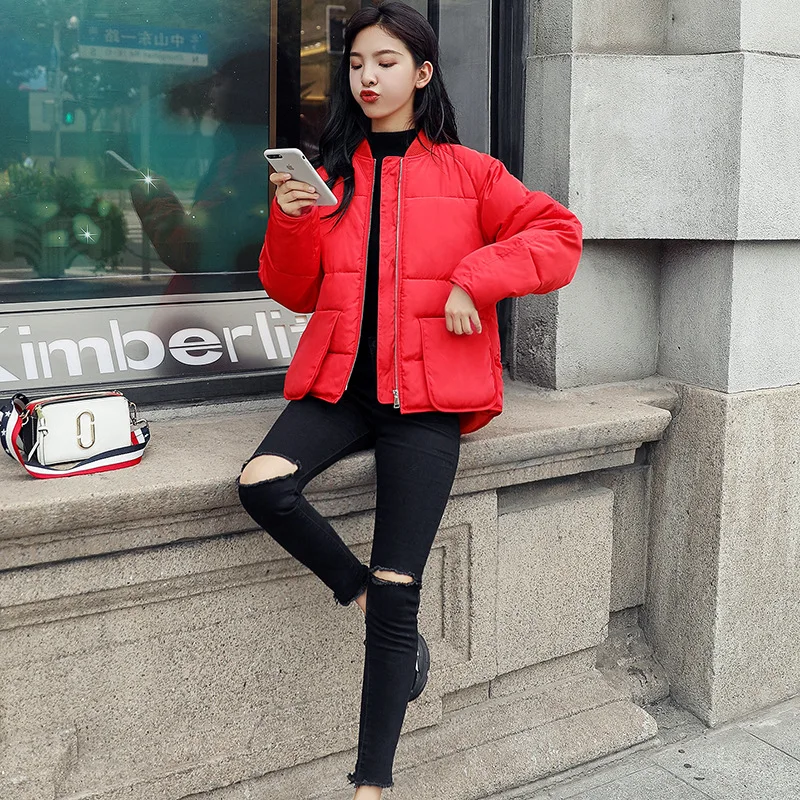 

2020New Latest Spring Jacket Women Winter Coat Womens Clothing Cotton Padded Slim warm Jacket Coat High Quality loose plus size