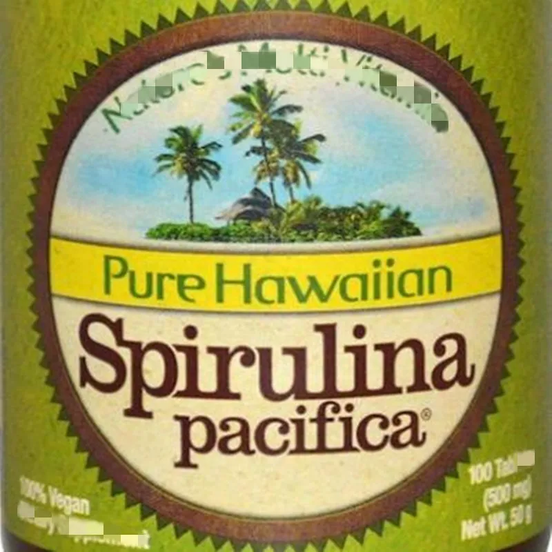 Чистый Гавайский Спирулина Пасифика натуральный Мультивитамин 500 мг 100 шт |