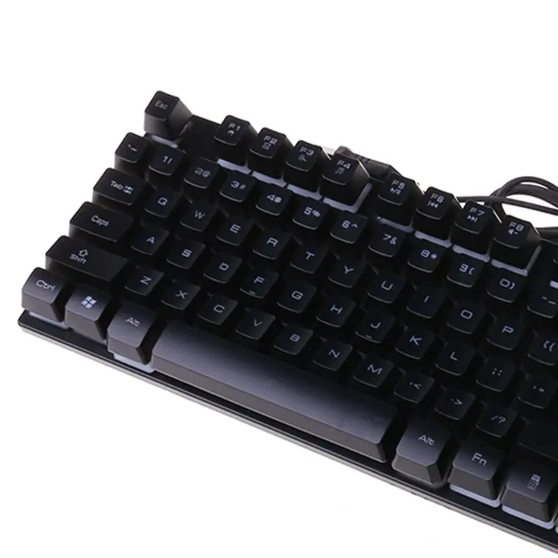 Проводная игровая клавиатура USB 104 клавиши механическая для компьютера L4MD |