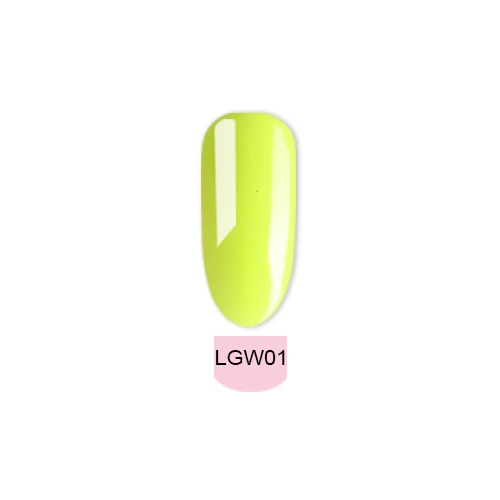 LGW01 (10g) LaMaxPa светящийся dip порошок 20 г/кор. светящийся в темноте пигмент Флуоресцентный порошок для погружения ногтей - Цвет: LGW01 (10g)