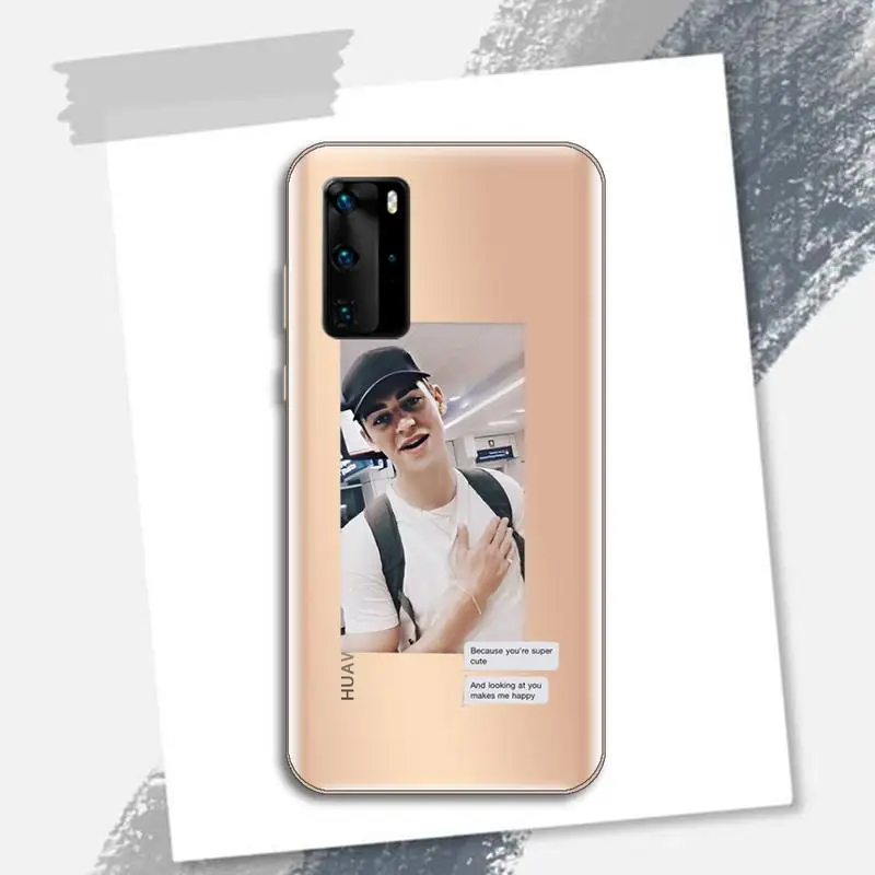 

Movie Harding Scott Hero Fiennes Tiffin Phone Case Transparent for Huawei P honor 8 10i 20 30 40 smart 2019