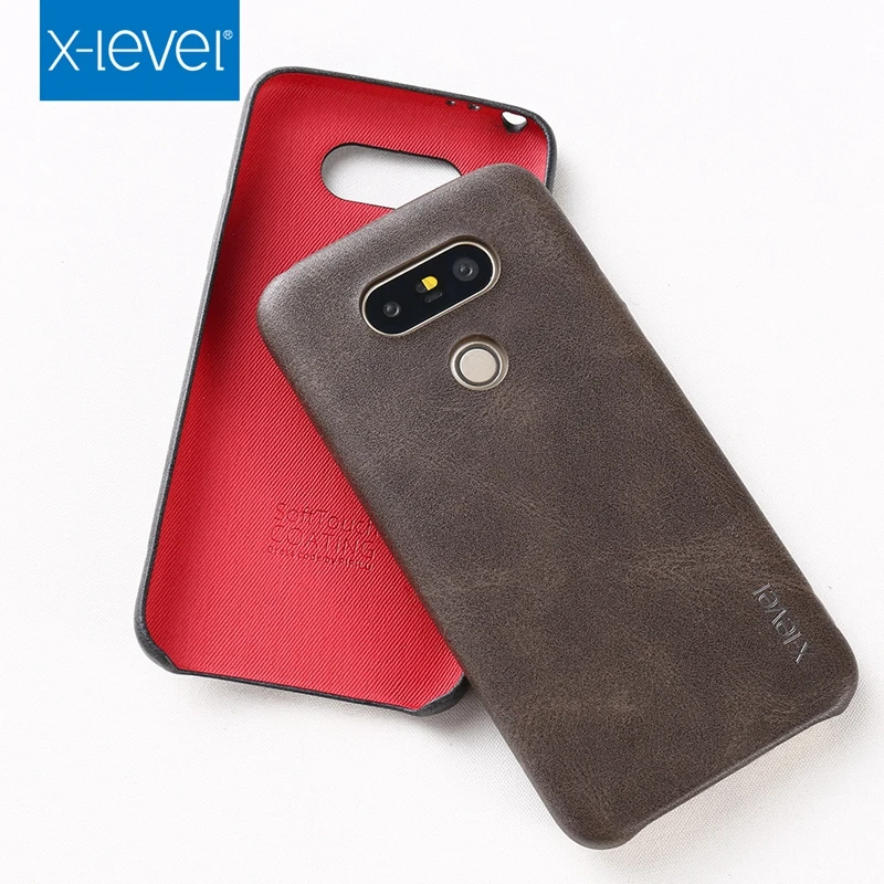 X-Level Luxury Retro PU Leather Case For LG G5 Back Cover for H850 H820 H860N Vingate Phone Capa Fundas |