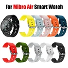 Силиконовый ремешок для наручных часов Mibro Air Ремешки для наручных часов Correa de reloj браслет de montre pasek do zegarka пряжка