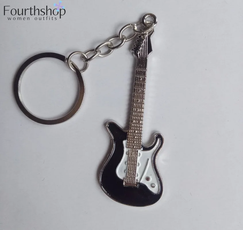 2020 Рождественский подарок на день рождения модный брелок гитара для