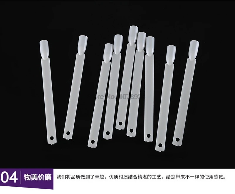 Ems или dhl 200 шт. 50 веерообразные натуральные накладные лаки для дизайна ногтей