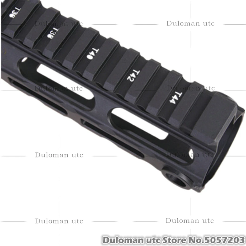 Duloman utc Midwest MI AR15 M-LOK бесплатно поплавок поручень CNC легкий 12,5 дюймов тактическая Гарда для страйкбола AEG/GBB
