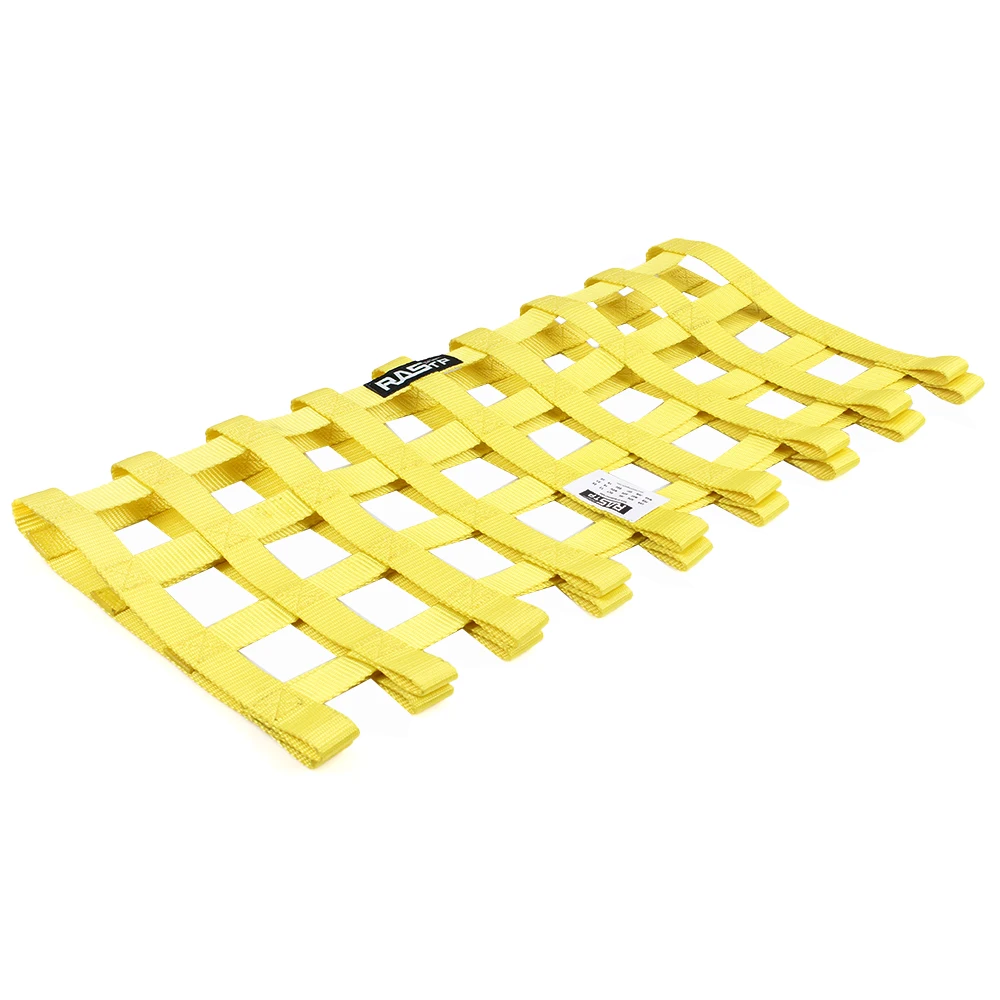 

RASTP-6color нейлоновая универсальная сетка для автомобильных гоночных окон, защитная сетка для гоночных автомобилей, натяжные ремни, защитная сетка для окон