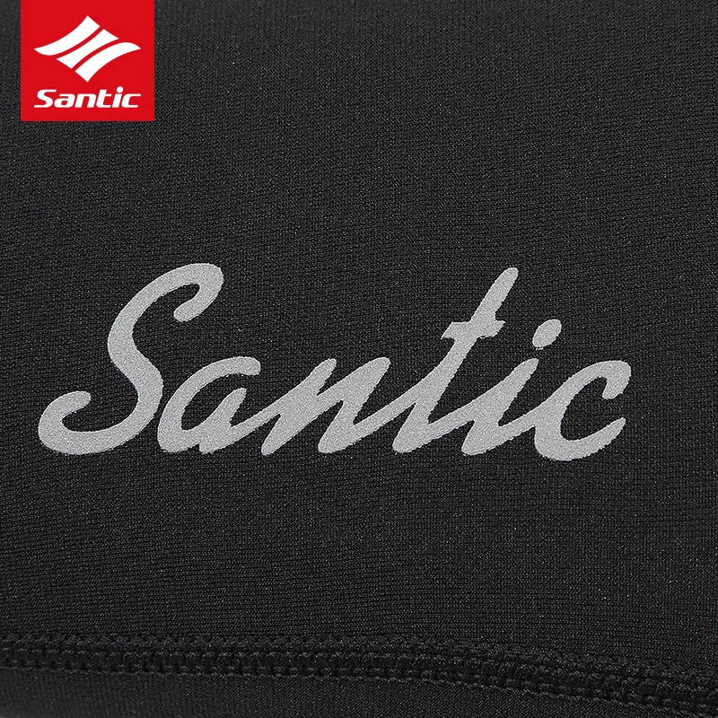 Santic велосипедные гетры тепловой флис фитнес спортивные велосипед нога колено
