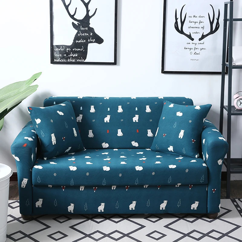 

PY50 Sofa Cover Four Season Polyester Stretch Sofa Cushion Sofa Towel All-inclusive Slipcover for Living Room30