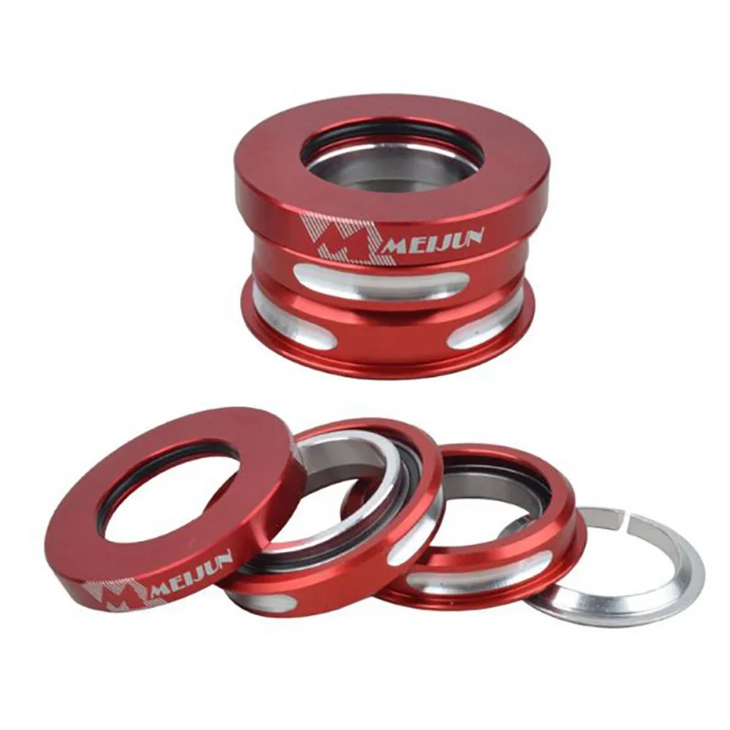 

44mm Aluminum Folding Bike Headset Internal Sealed Bearing Set Foldable Cycling Parts Ultra-Ligh Bicycle Series Bowl Cover