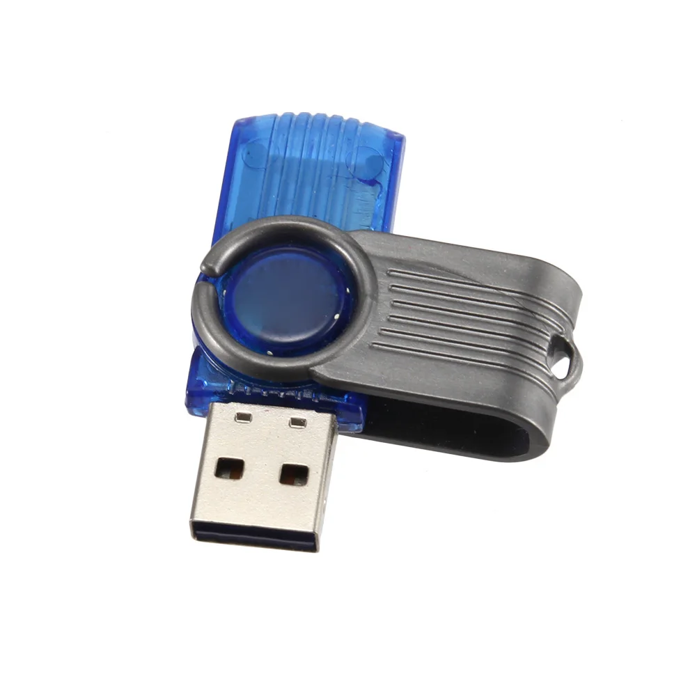 Мини USB 2 0 Micro SD TF кардридер высокоскоростной пластиковый адаптер вращения для