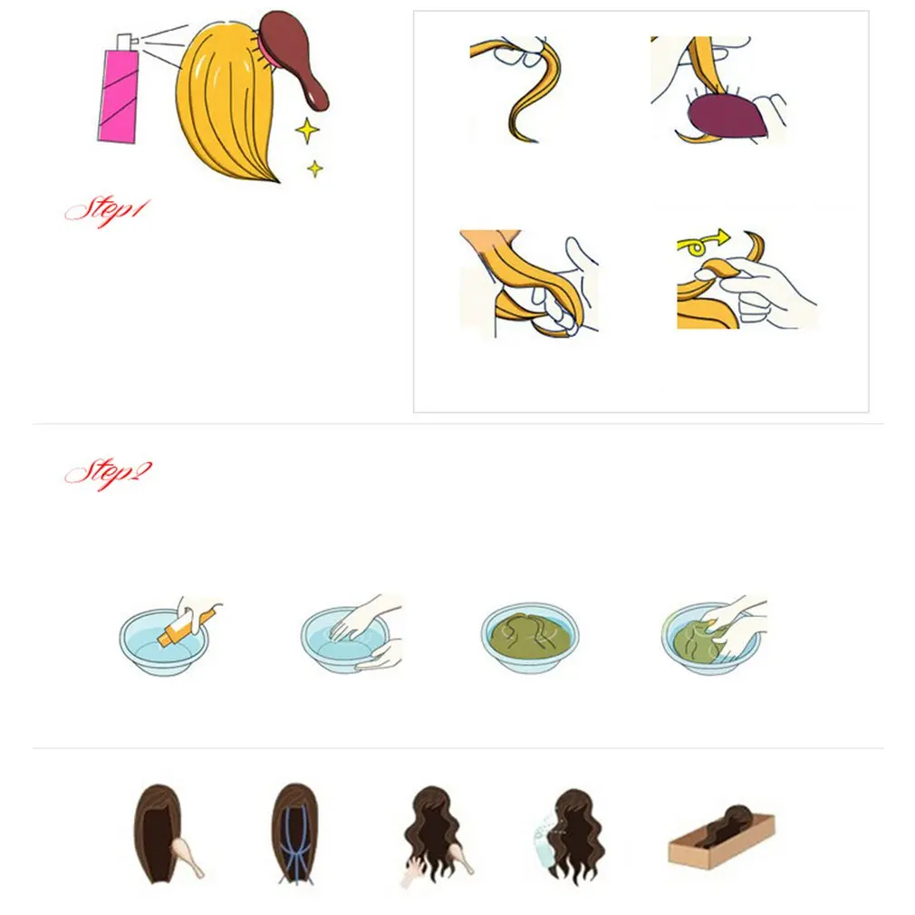 Реалистичная Мода афро круг невесты Пан голова парик аксессуары для волос Кудри