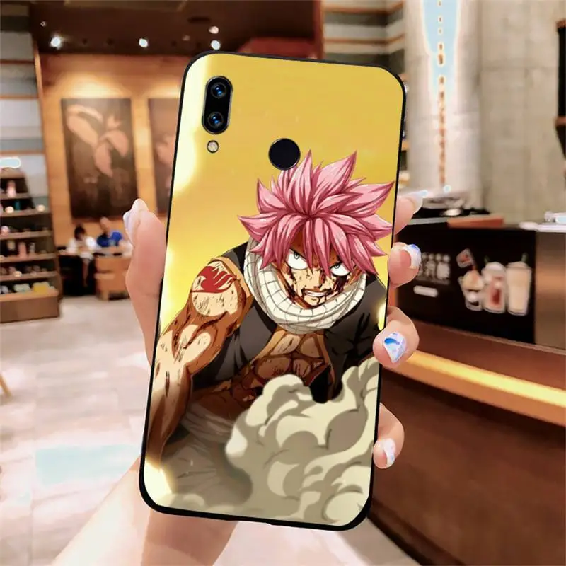 

FAIRY TAIL japan anime Phone Case For Xiaomi Redmi note 7 8 9 t k30 max3 9 s 10 pro lite