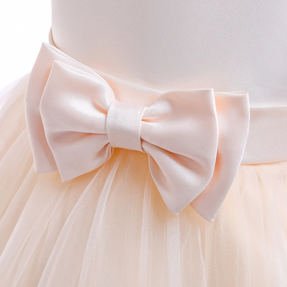 Женское кружевное атласное платье-пачка с открытыми плечами на возраст 6-10 лет |