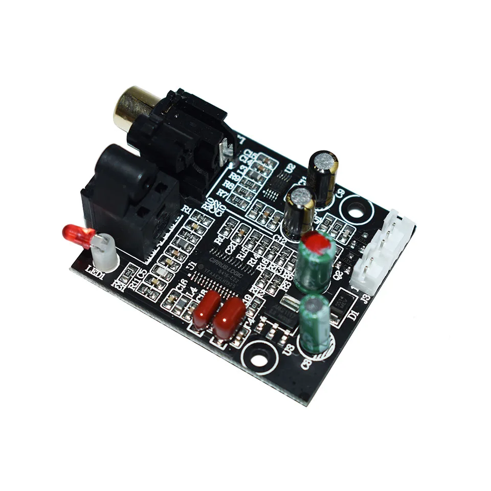 Цифровой декодер DAC CS8416 + CS4344 волоконно оптический коаксиальный цифровой сигнал