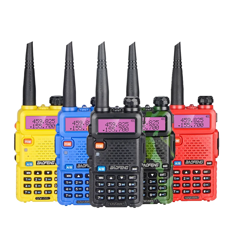 

Walkie Talkie Baofeng UV 5R VHF/UHF 136-174Mhz&400-520Mhz Dual Band Two Way Ham Radio BF UV-5R Portable BAOFENG Walkie Talkies