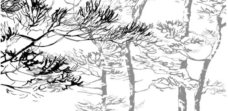 Пользовательские обои CJSIR черно-белые минималистичные абстрактные с