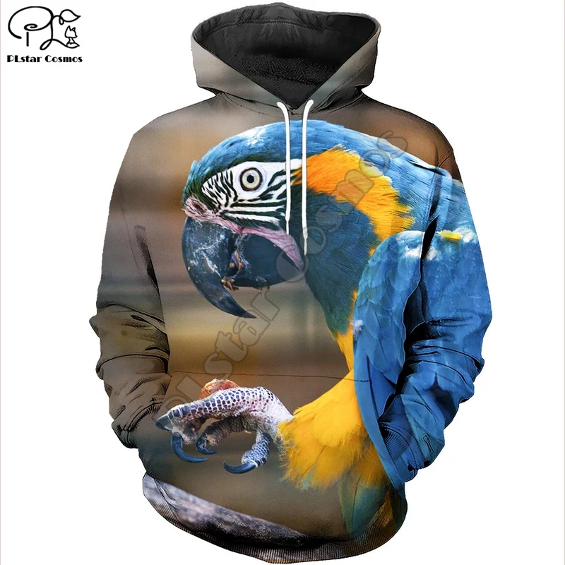 

PLstar Cosmos Animal Parrot Flower Bird Tracksuit Retro NewFashion Funny Streetwear 3DPrint Zipper/Hoodies/Sweatshirts/Jacket 13