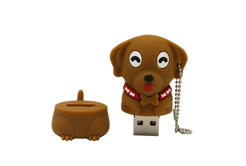 Текстовый мне стиль мультяшный флеш-накопитель собака usb флэш-накопитель 4 ГБ 8 ГБ 16 ГБ 32 ГБ 64 Гб мультфильм подарок