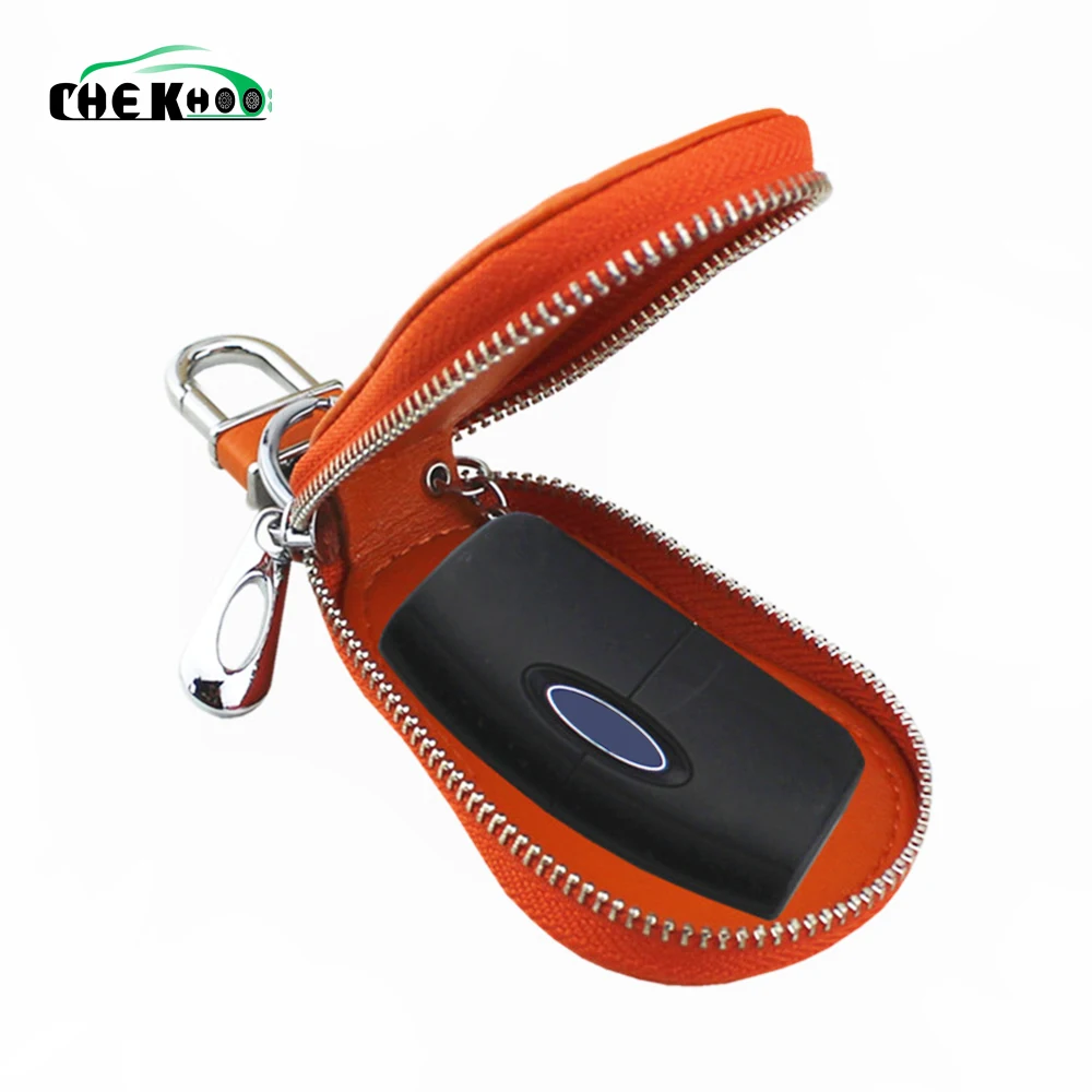 Female Key Wallet Men Women Genuine Leather Car Holders Housekeeper For Retro Multifunctional Home Keychain Case | Автомобили и