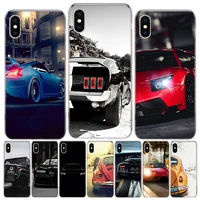 sports cars male men phone case for apple iphone 11 12 mini 13 pro max se 2020 x xs xr 8 plus 7 6 6s 5 5s se cover shell coque