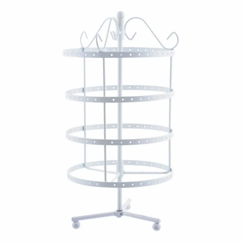 31x16cm white Urijk вращающаяся стойка для хранения косметики на 360 градусов, Модный чехол для помады, ювелирных украшений, подставка для дисплея, косметическая коробка, органайзер для макияжа - Цвет: 31x16cm white