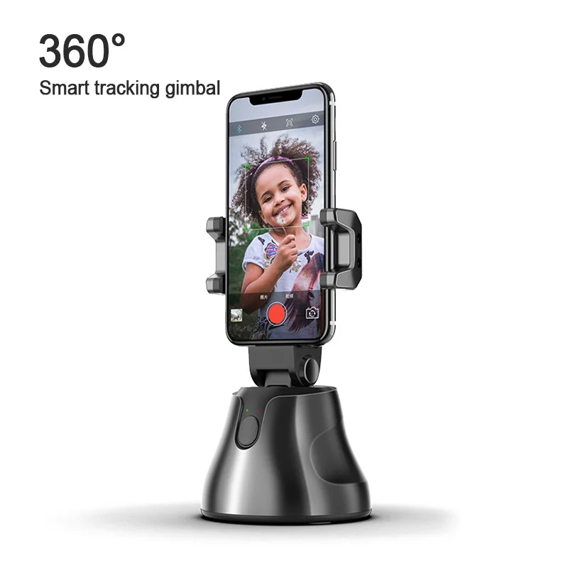 

360° Rotation Selfie Shooting Tripod Auto Face Object Tracking shooting Smartphone Selfie Stick for Photo Vlog Live Video Record