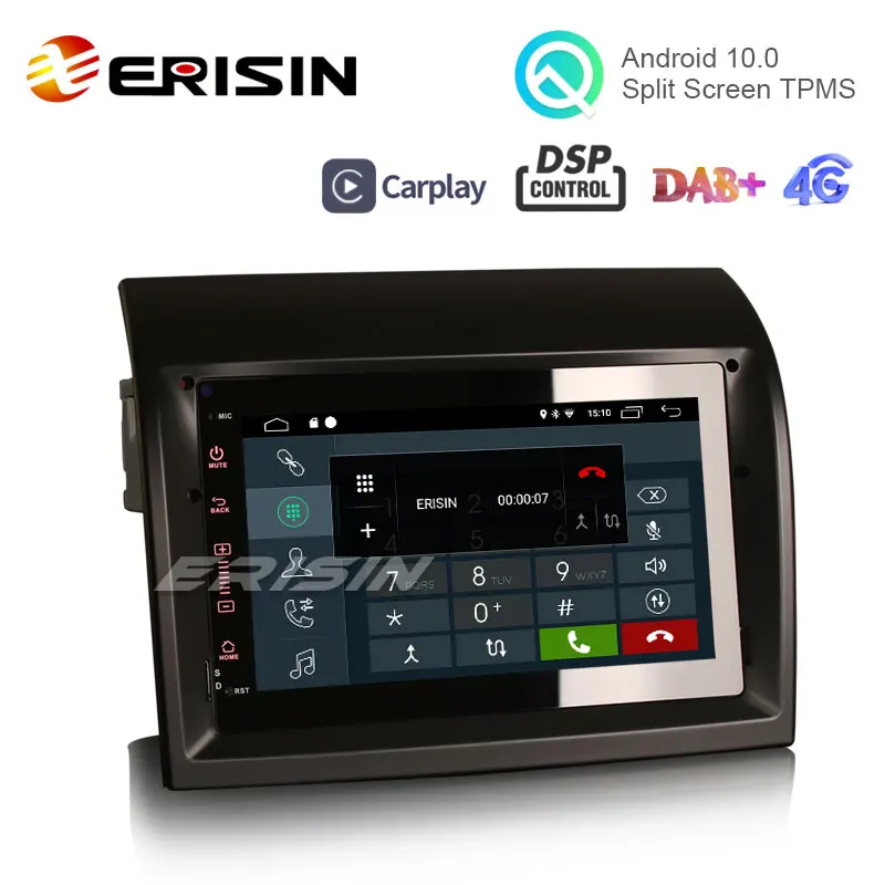 Erisin ES3074F 7 &quotAndroid 10 0 автомобильное Стерео GPS DSP DAB + Радио Apple CarPlay Для Ducato Jumper Boxer Fiat