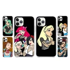 Мягкий прозрачный чехол для телефона с татуировкой принцессы для Apple iPhone 13, 12, 11 SE, XS, XR, X, 7, 8, 6, 5 S, mini Plus Pro MAX 2020