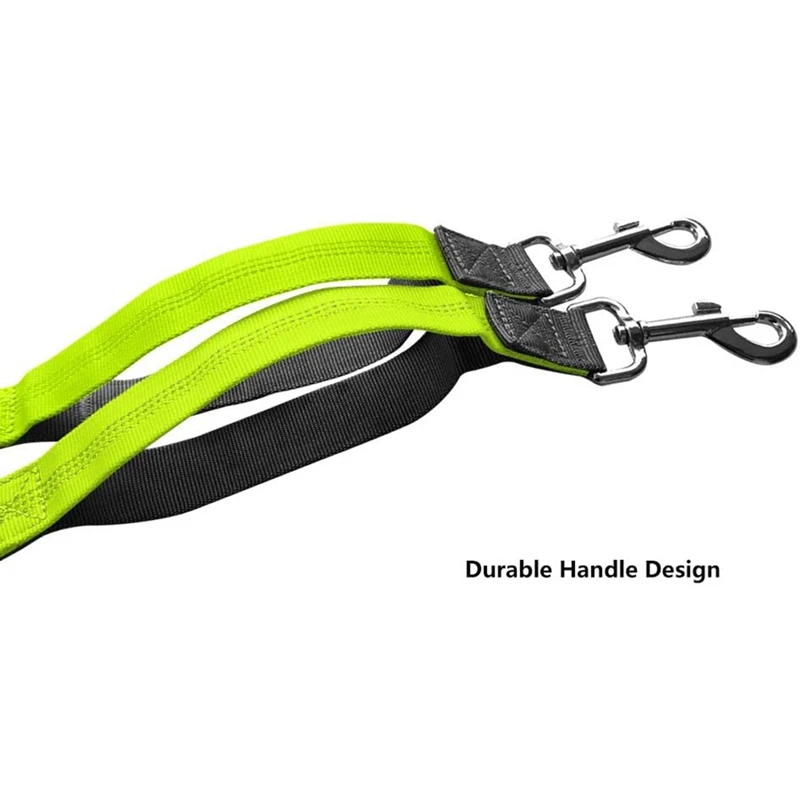 Hands Free Dog Leash Retractable Running Elastic Bungee Belt Jogging Lead with Waist | Дом и сад