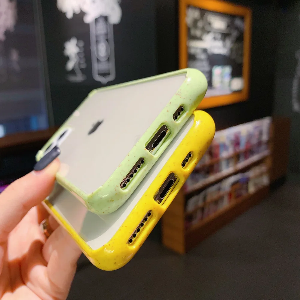 ТПУ бампер акриловый Жесткий Чехол для iPhone X Xs Max XR противоударный Броня глянцевый