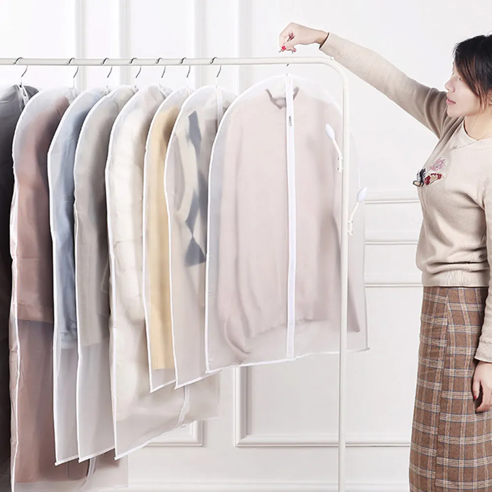Пылезащитный чехол для одежды PEVA большая практичная подвесная Пылезащитная