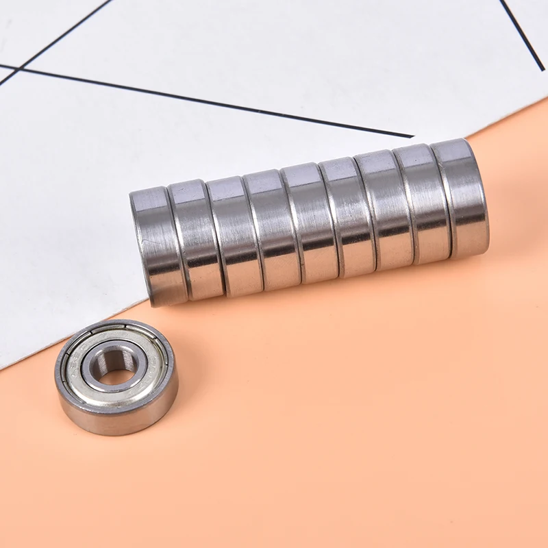 

Stainless Steel Skate Skateboard Wheels Silver Bearings ABEC 7 608ZZ Shafts Bearings Roller Scooter Ball Bearings