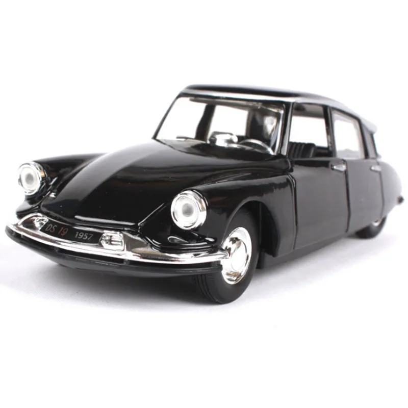 Металлическая Модель автомобиля в масштабе 1:32 Alloy1955 Citroen DS19 Vintage & Romeo Spider