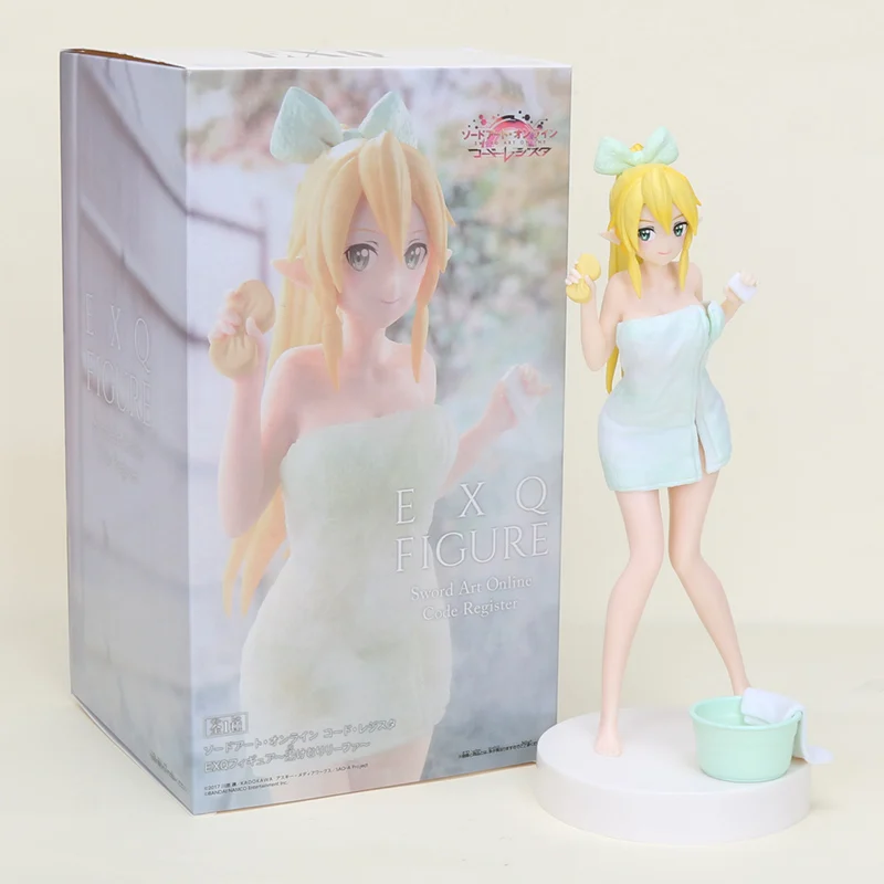 7 in box 18-23 см аниме Fate/Stay Night Saber tohsaka Rin Sword Art онлайн AsunaYuuk Sinon Алиса киригая Suguha халат ver фигурка игрушка - Цвет: 7 in box