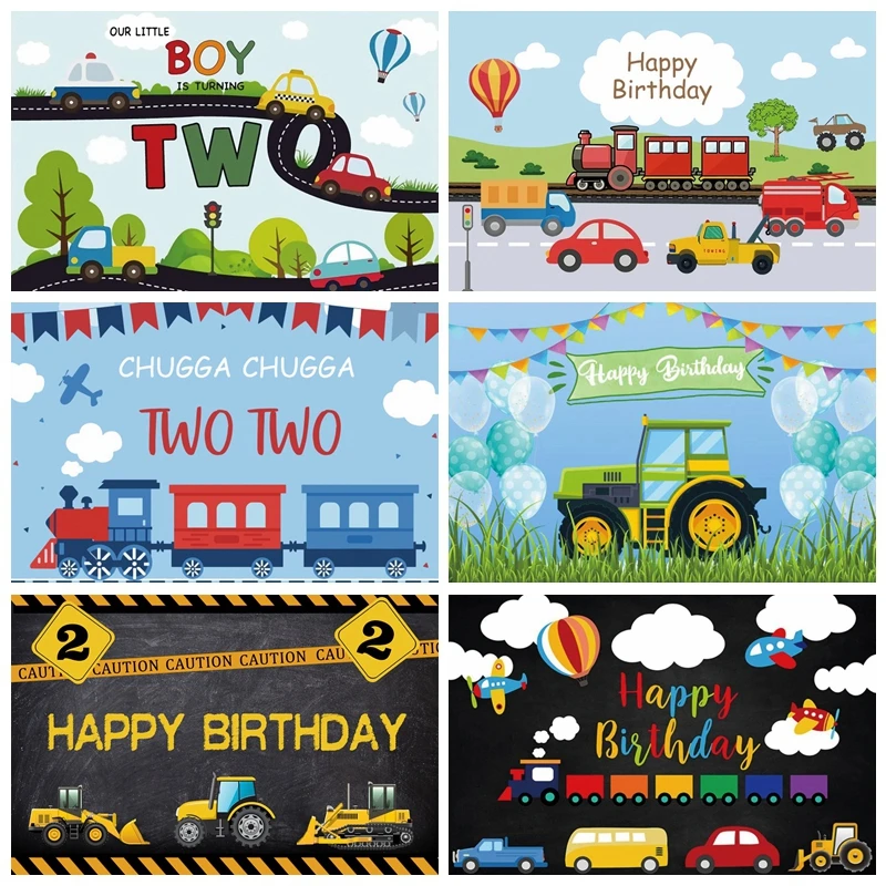 Yeele фон для фотосъемки с транспортировки машины аэроплана на день рождения Baby Shower