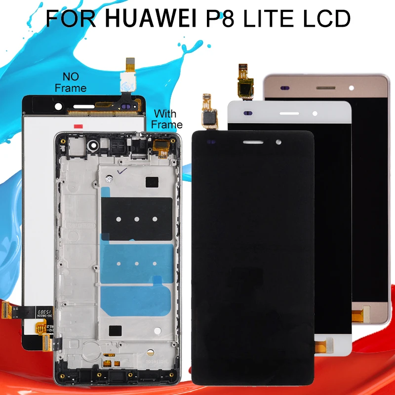 Catteny 1 шт. для Huawei P8 Lite дисплей кодирующий преобразователь сенсорного экрана в