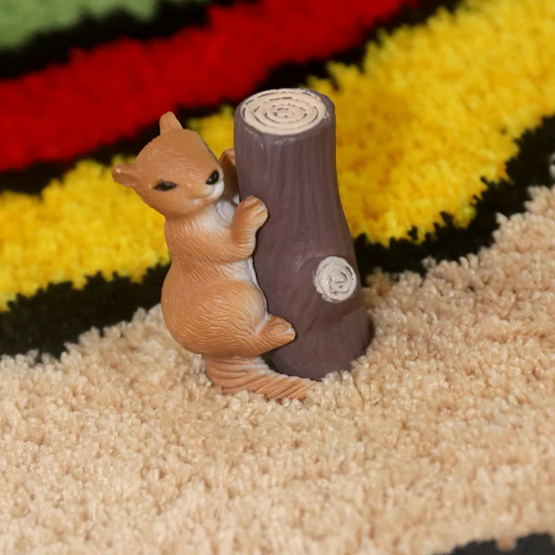 Коврик с принтом гамбургеров мягкий ворсистый впитывающий нескользящий