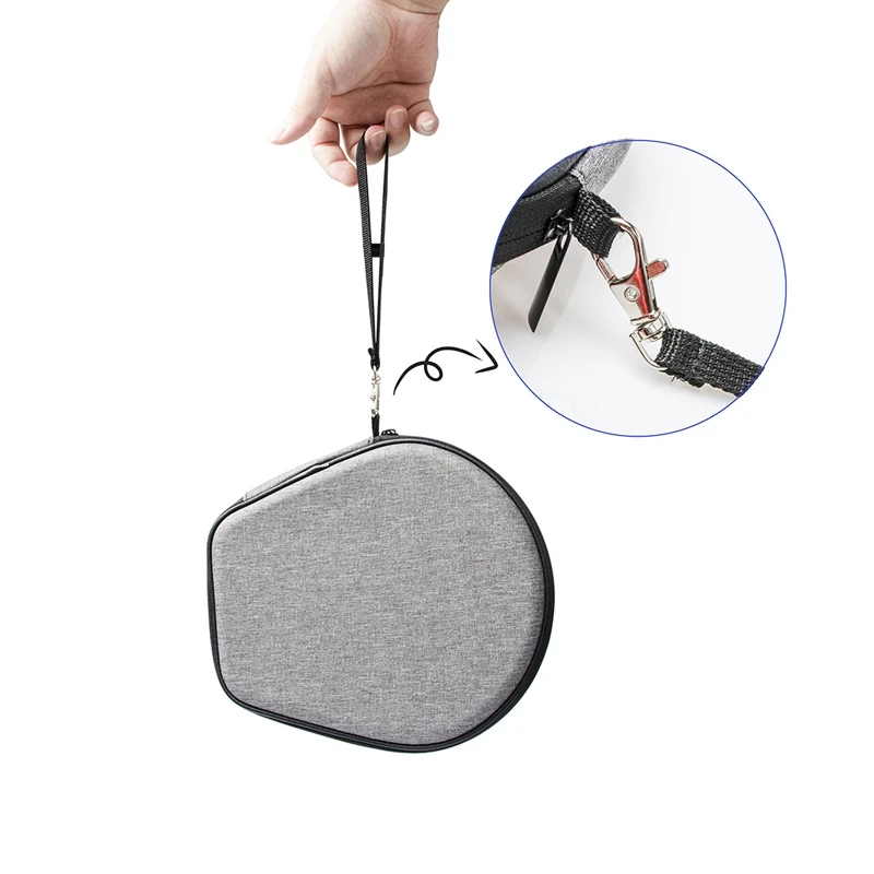 Жесткий чехол EVA для переноски наушников Защитная мягкая ткань подкладка