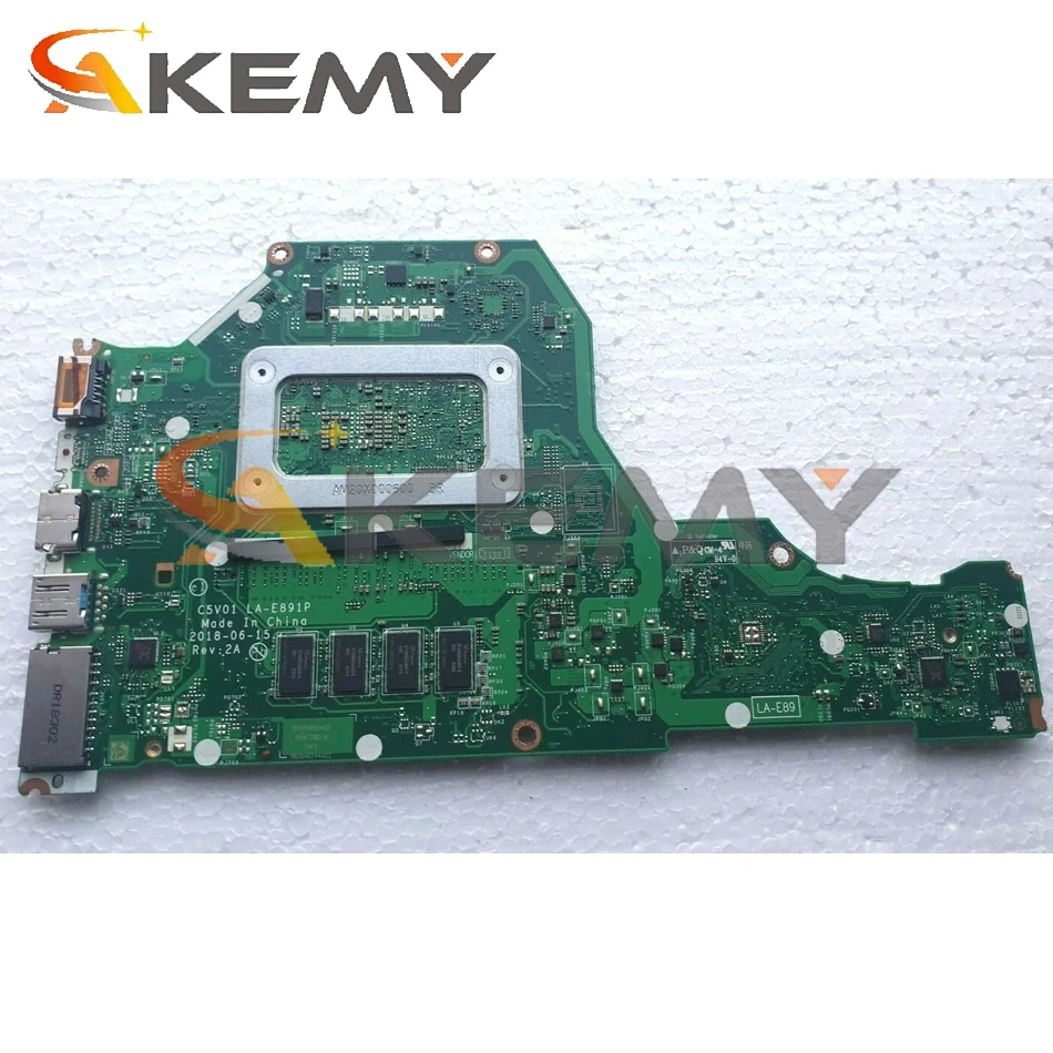 

A515-51G Motherboard For ACER Aspire A315-51G A515-51G A517-51G A615-51G Laptop mainboard C5V01 LA-E891P With I7-7500U 4GB-RAM