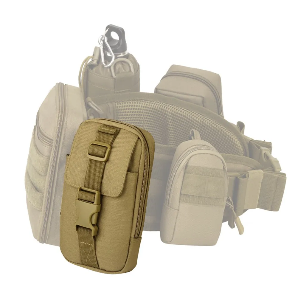 

Tactical Waist Bag Military Utility EDC Pouch 1000D Outdoor Fanny Pack for Waist Belt Airsoft Phone Purse Wallet Accessory Bags