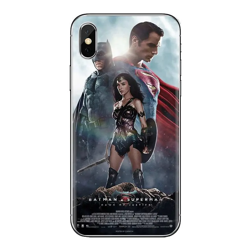 Для Xiao mi 6 A1 Max x 2 5X 6X Red Note 5 5A 4X 4A A4 4 3 Plus Pro силиконовый чехол Бэтмен против Супермен