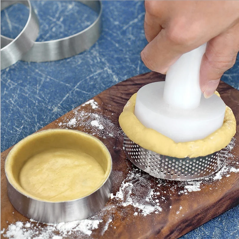 

Cake Pusher Cookies Pie Dessert Making Tools Dough Pastry Pushing Moulds Food Grade PE Pusher Kitchen Accessories