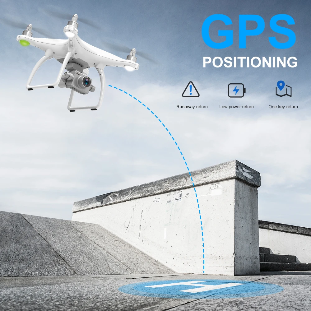 Wltoys XK X1S 5G WIFI FPV GPS 4K камера с полным карданом 20 минут полета время удержания высоты