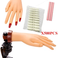 nail hand practice acrylic manicure hand practice nails hand mannequin nail training hand bend artificial hand nail training