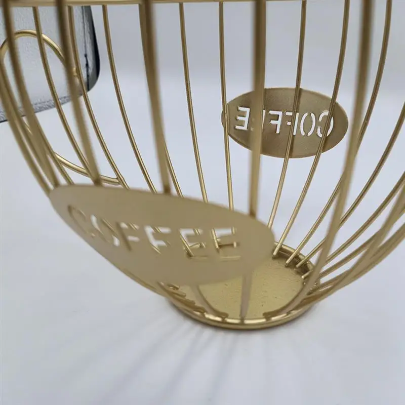 

Coffee Pod Holder and Organizer Mug Large Capacity Coffee Storage Carousel Holder Coffee Capsule Organizer K Cup Storage Basket