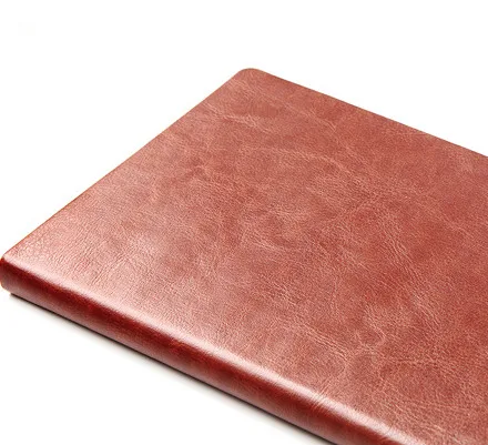 light coffee KKBOOK предприятие покупки бизнес-дела имитировать кожи блокнот канцелярские принадлежности для работы в офисе кожаный дневник вы - Цвет: light coffee