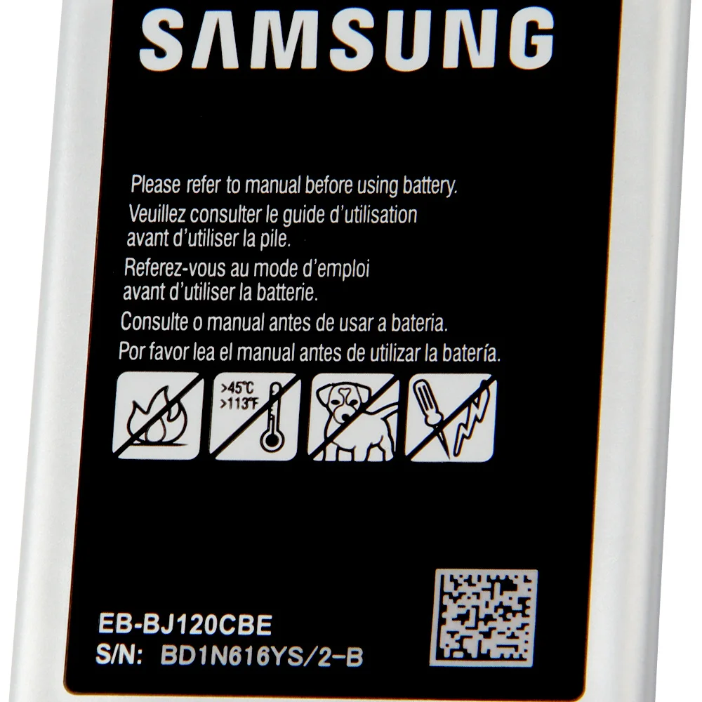 Оригинальный аккумулятор EB BJ120CBE EEB BJ120BBE BJ120CBU для Samsung Galaxy Express3 SM J120A J120F 2016 J1 J120h J120DS